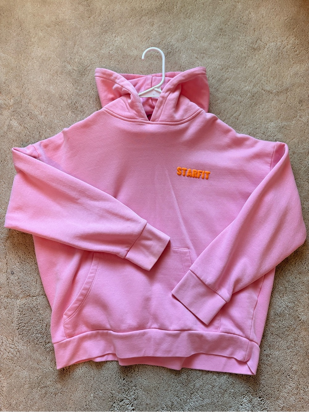 STARFIT Pink Citrus Squeeze Pullover Hoodie - Picture 3 of 7